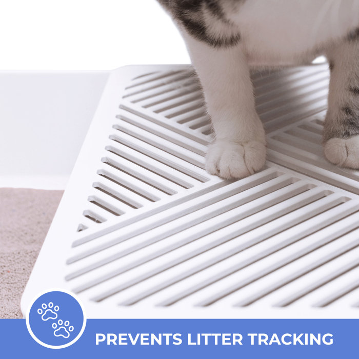 Archie & Oscar™ Plastic Cat Litter Box Enclosure with Scoop & Reviews